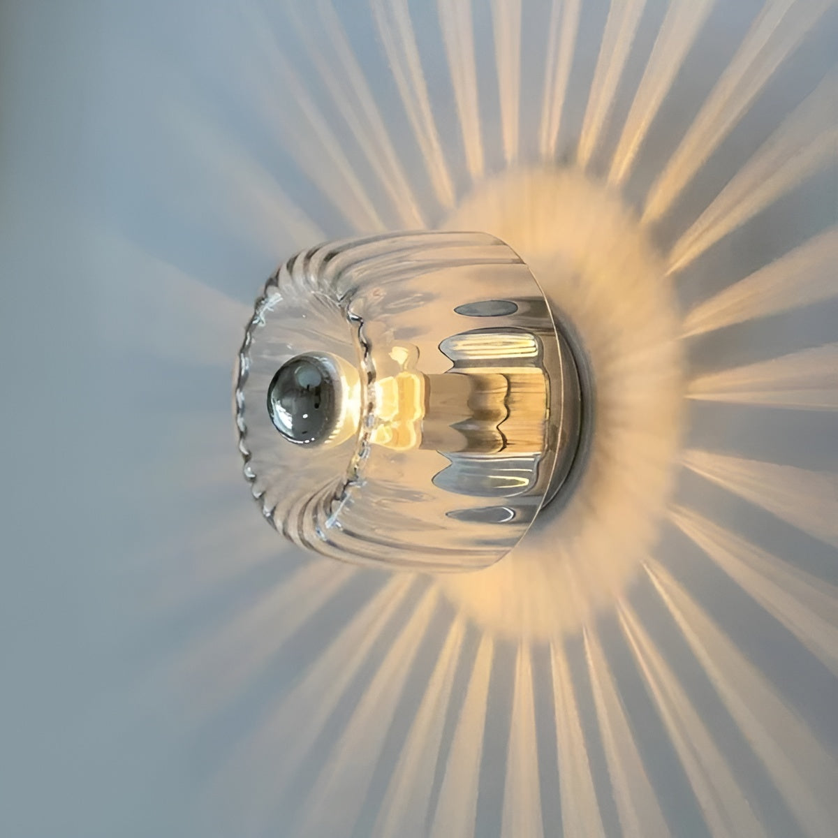Simple Glass Wall Light – Chic Modern Lamp