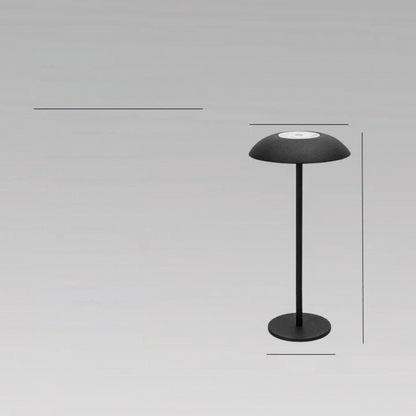 Soft Glow Rechargeable Desk Lamp with Touch Sensor