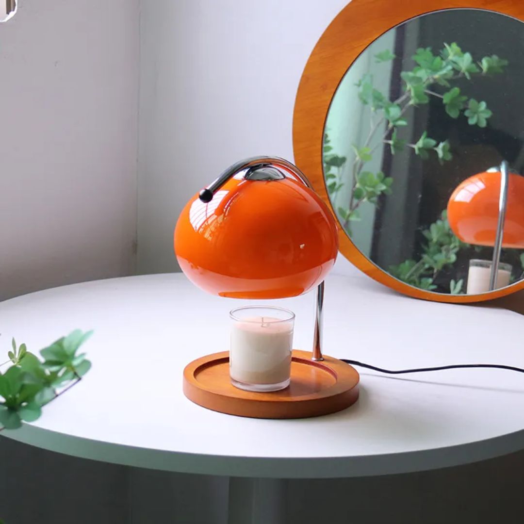 Vintage Style Glass Table Lamp