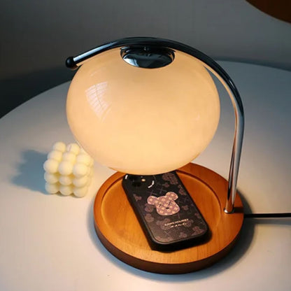 Vintage Style Glass Table Lamp