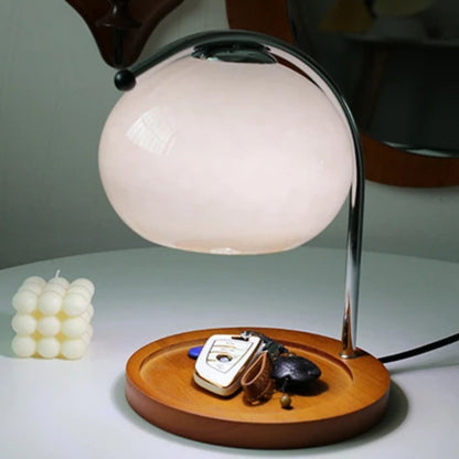 Vintage Style Glass Table Lamp