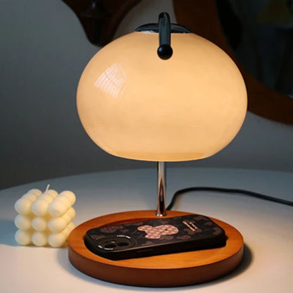 Vintage Style Glass Table Lamp