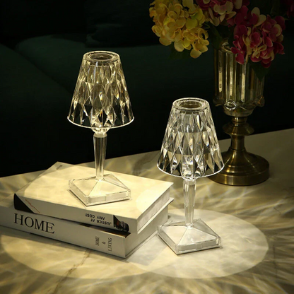 Luxury Glass Table Lamp