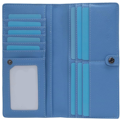 Slim Protective Leather Wallet Card Holder