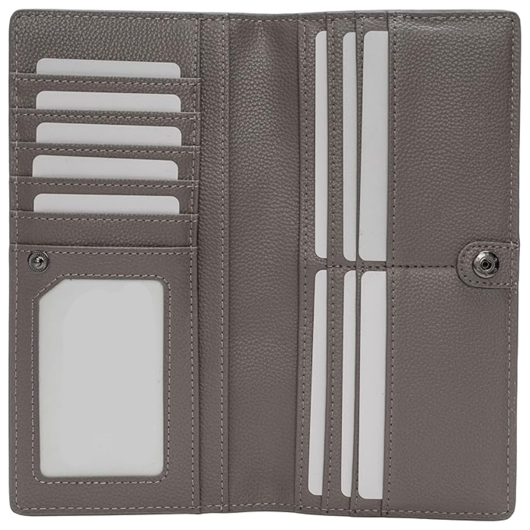Slim Protective Leather Wallet Card Holder
