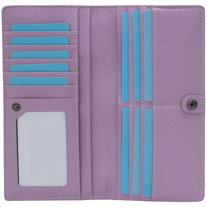 Slim Protective Leather Wallet Card Holder