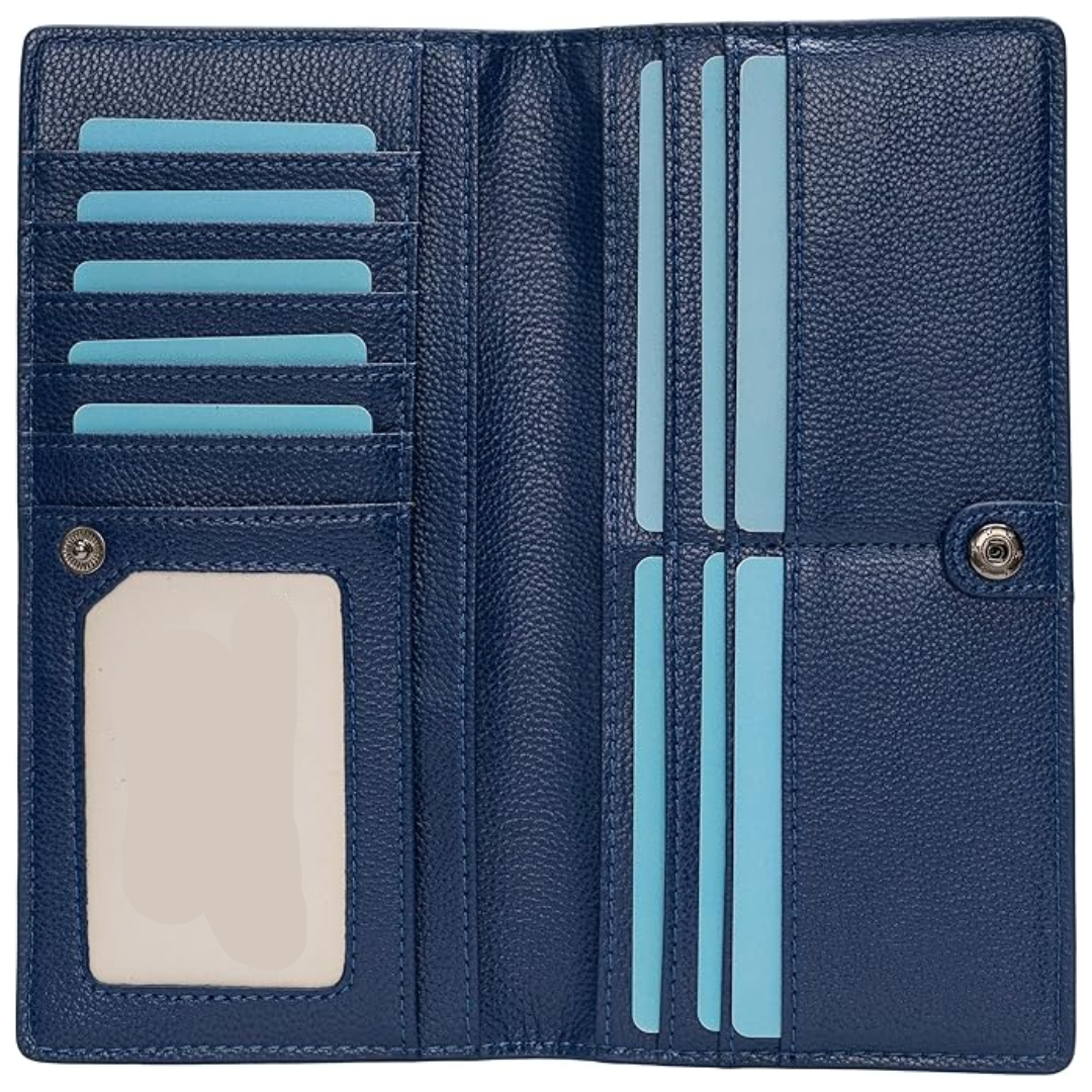 Slim Protective Leather Wallet Card Holder