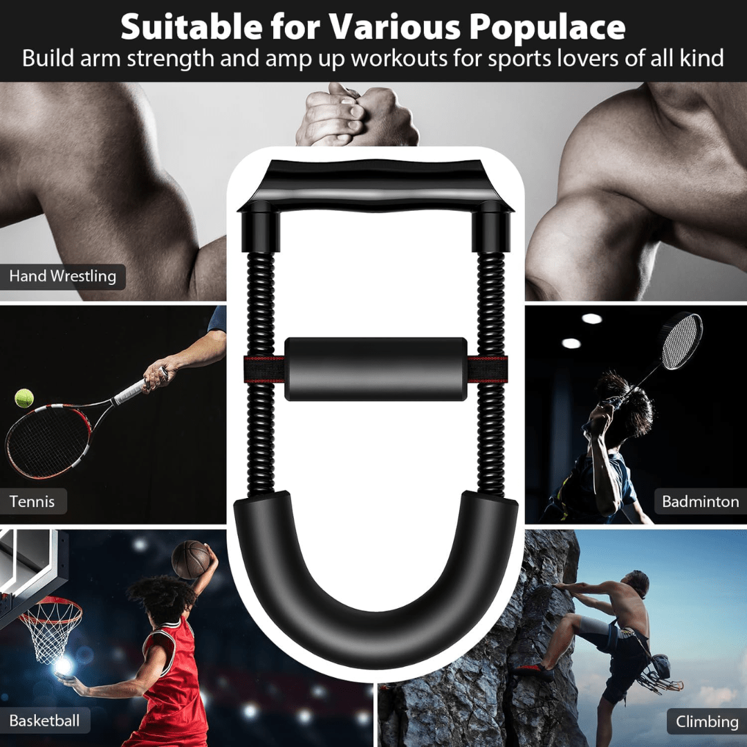Compact Hand Grip Strengthener Exercise Trainer