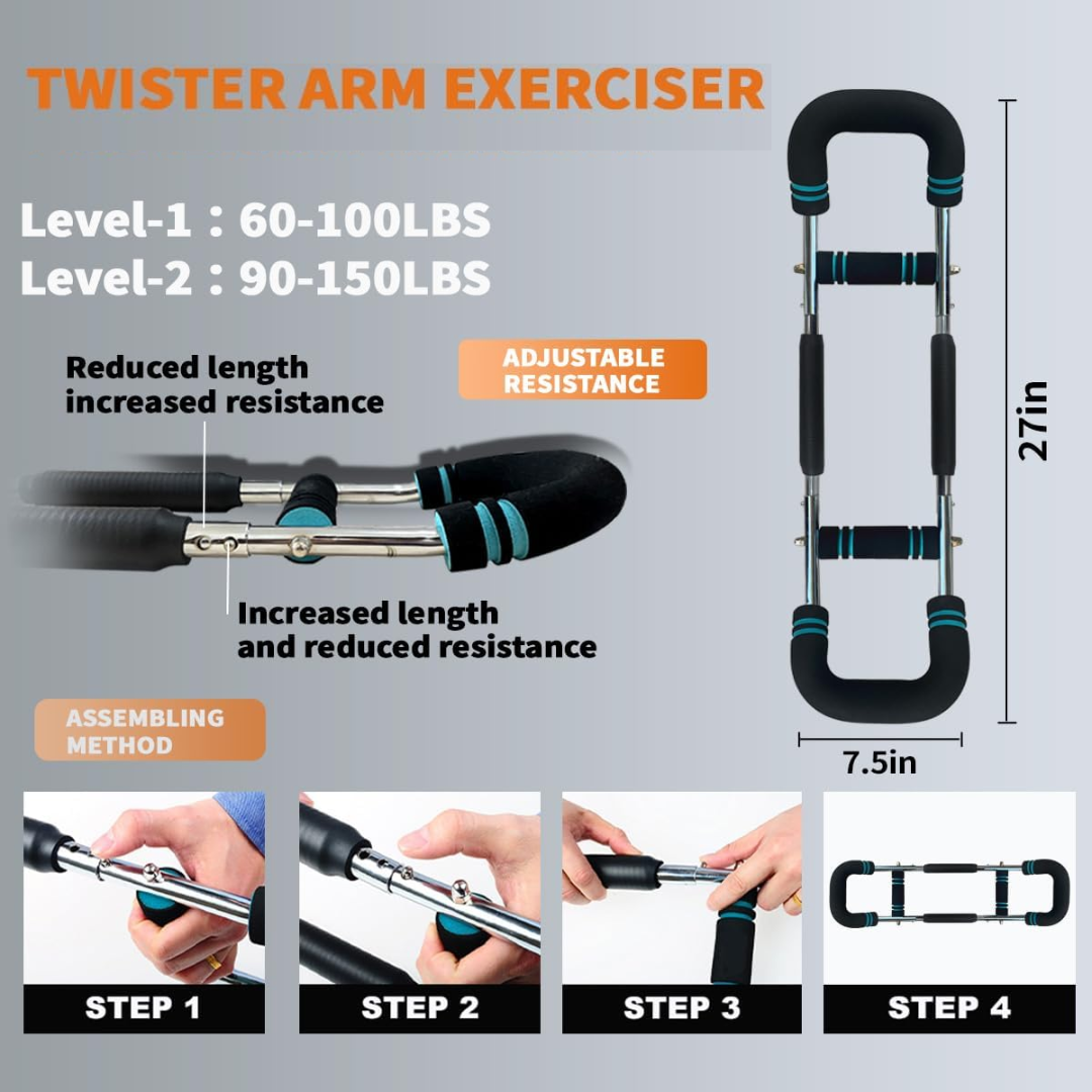 Flexible Home Workout Resistance Bar