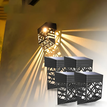 Bright Outdoor Solar Wall Lights 2-Pack