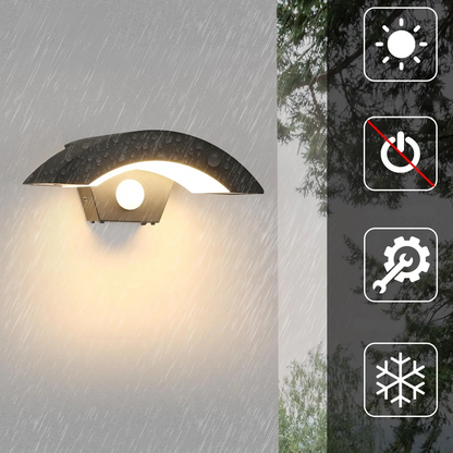 Motion Sensor Outdoor Wall Light 2-Pack