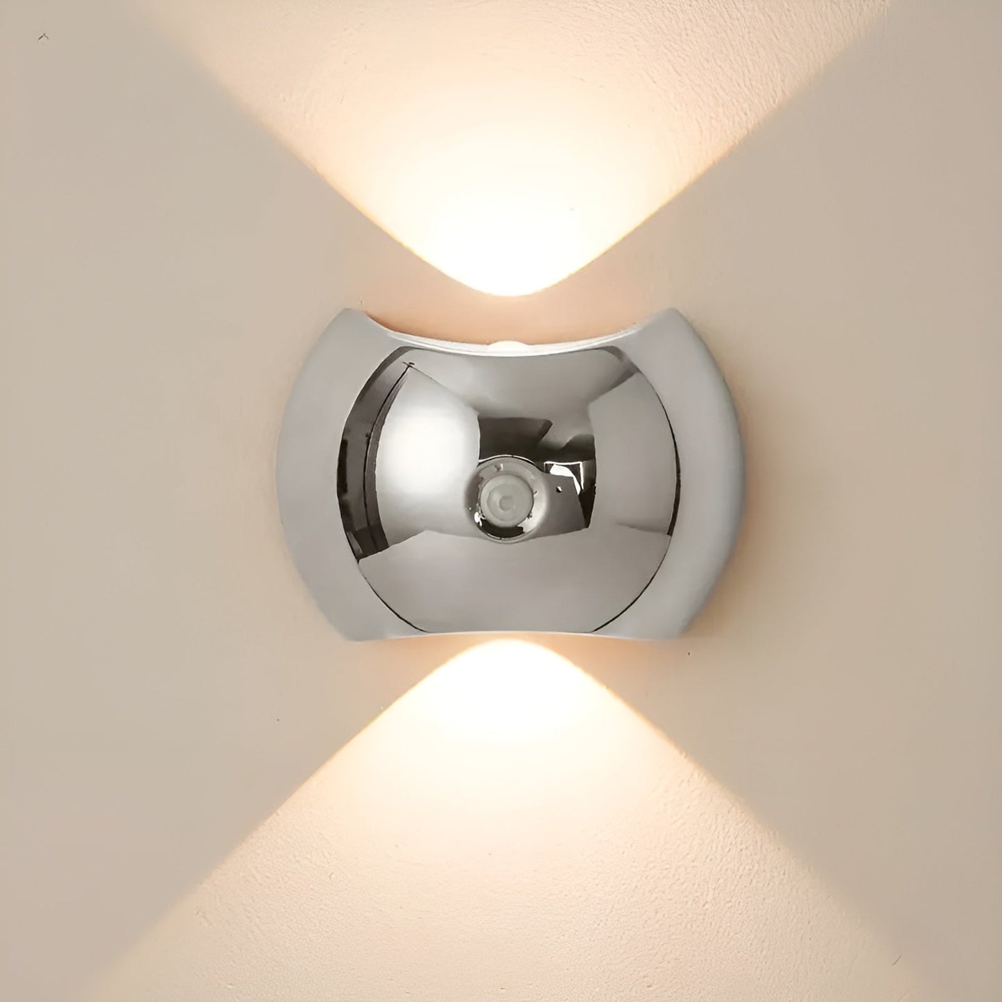 Smart Motion Sensor LED Wall Light with Dual Heads