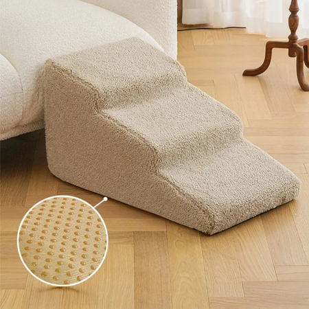 Comfy Pet Steps for Small and Old Dogs - Bedside Ramp