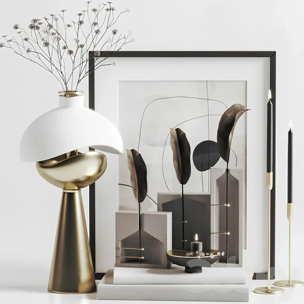 Elegant Shaped Desk Lamp