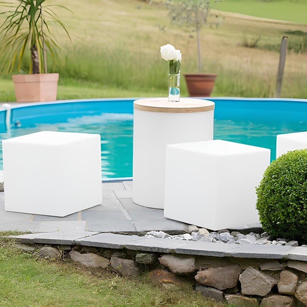 Modern Cubic Outdoor Lamp