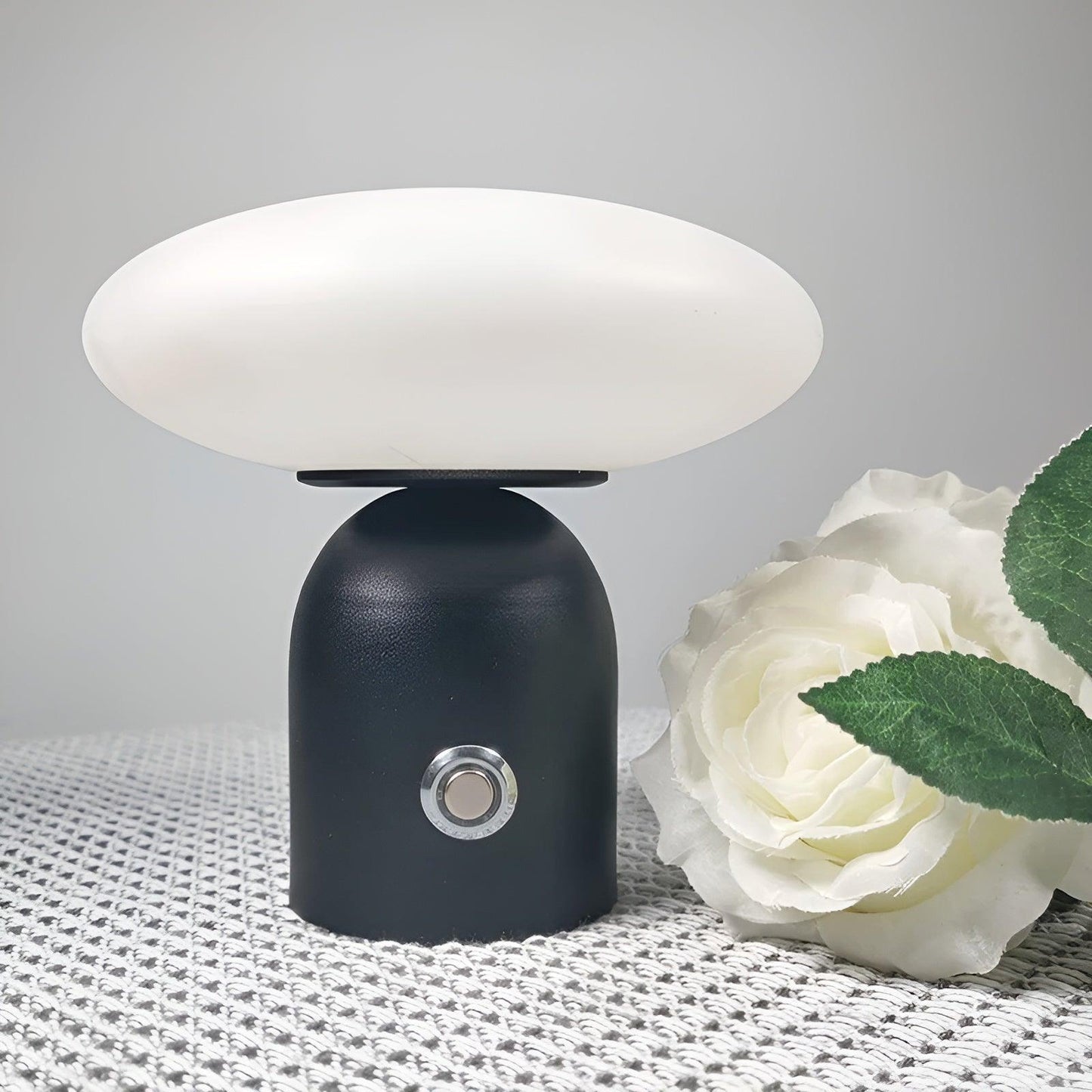 Rustic Mushroom Desk Light