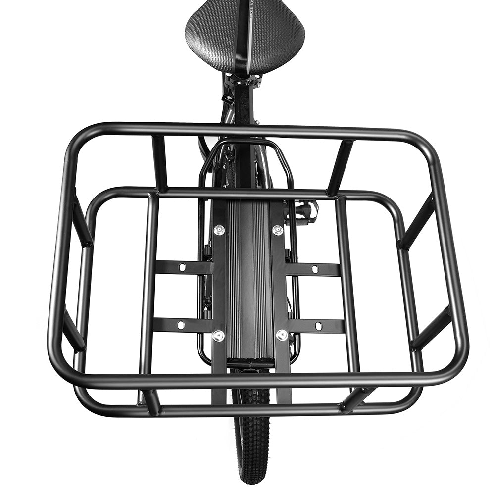 Strong Rear Bike Cargo Basket with Mount