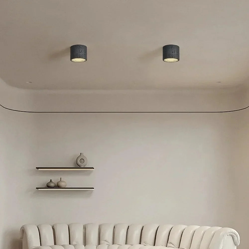 Stylish Round 12 Soft Light Ceiling Lamp