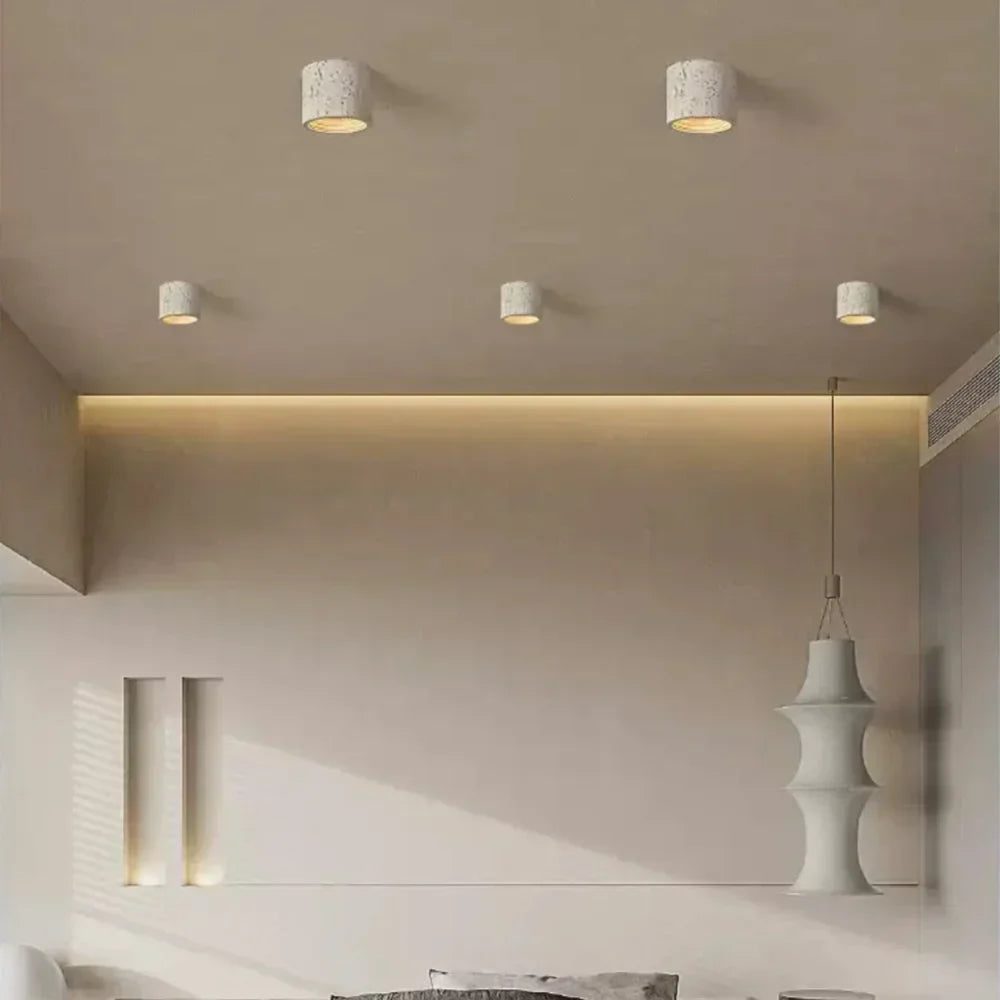 Stylish Round 12 Soft Light Ceiling Lamp
