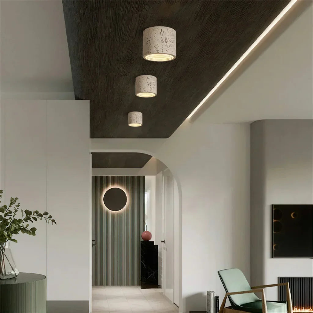 Stylish Round 12 Soft Light Ceiling Lamp