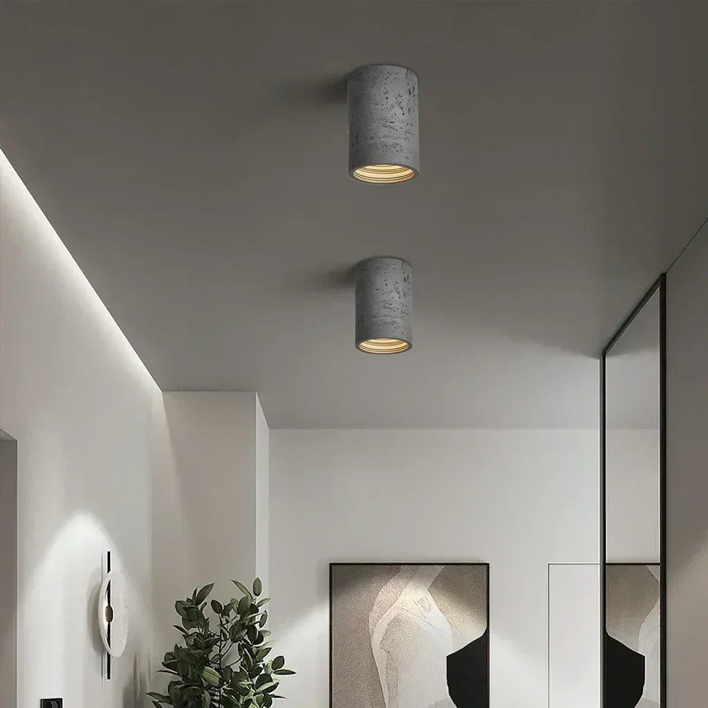 Stylish Round 12 Soft Light Ceiling Lamp