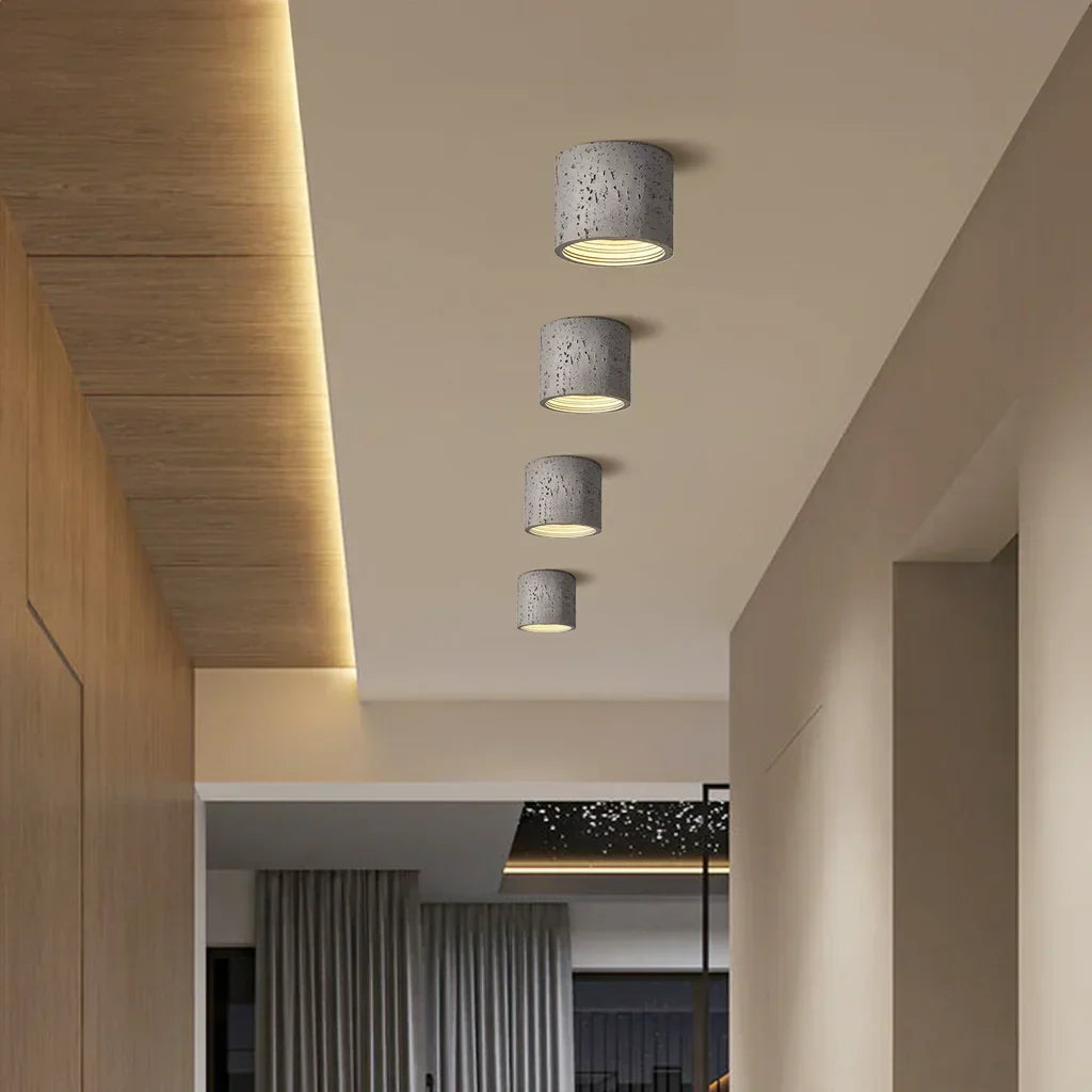 Stylish Round 12 Soft Light Ceiling Lamp