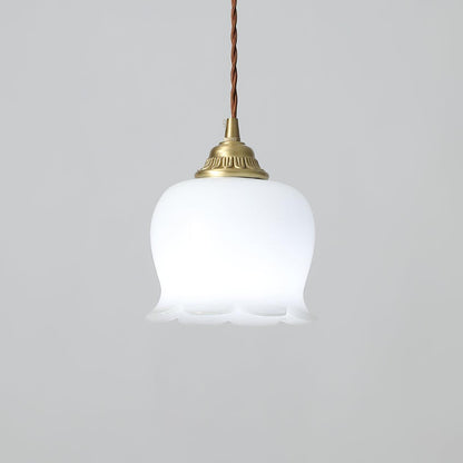 Rustic Floral Hanging Drop Lamp - Cofik
