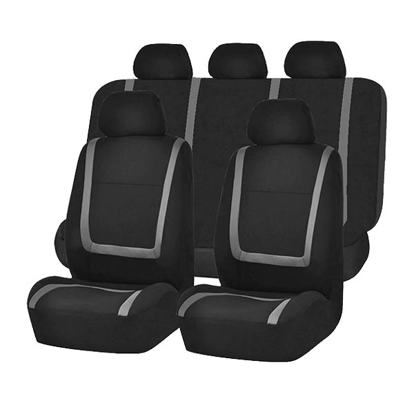 Premium 9pc Car Seat Cover Set - Universal Fit, Breathable - Cofik