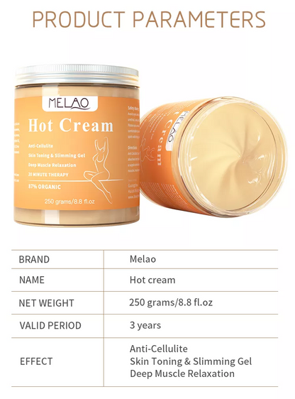 Contouring Body Cream - Fat Burner - Anti Cellulite