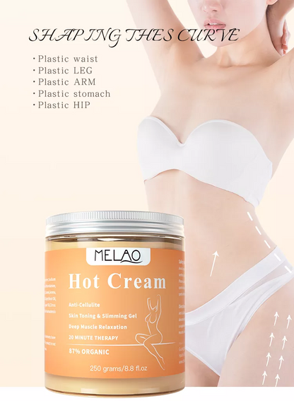 Contouring Body Cream - Fat Burner - Anti Cellulite