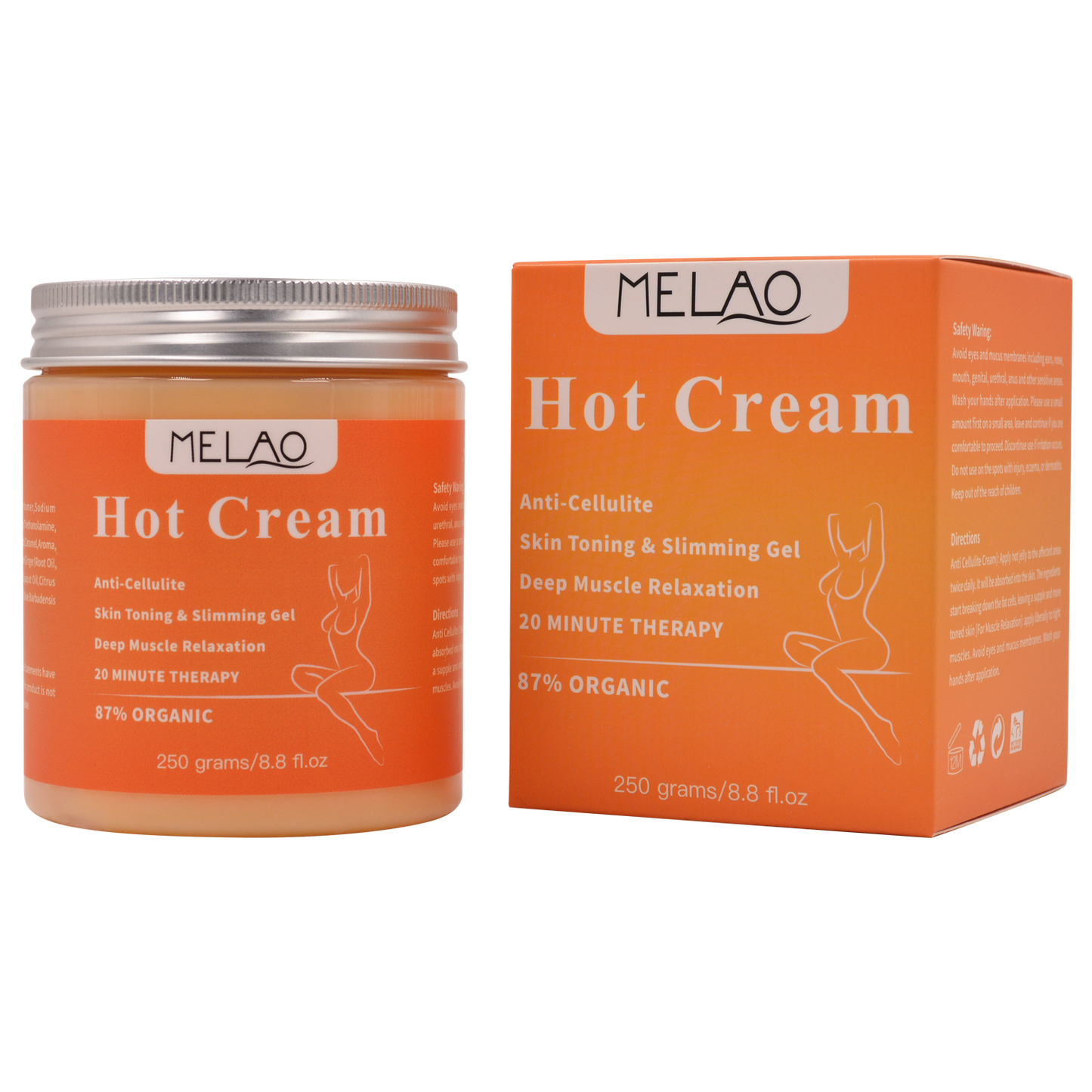 Contouring Body Cream - Fat Burner - Anti Cellulite