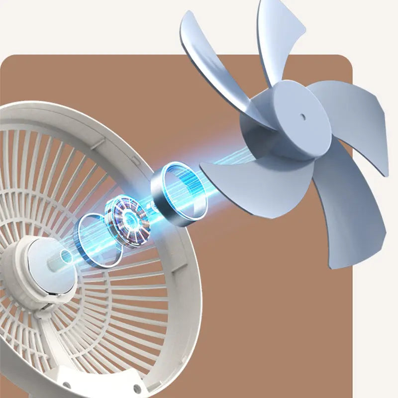 Compact Dual Function Wall Table Fan