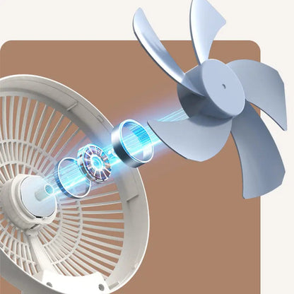 Compact Dual Function Wall Table Fan