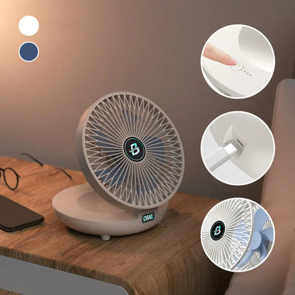 Compact Dual Function Wall Table Fan