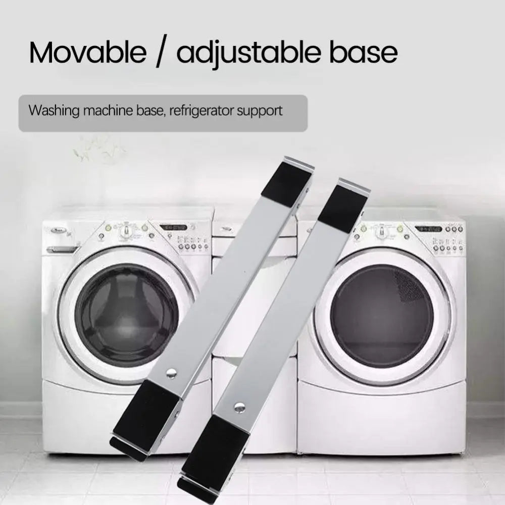 Portable Rollaway Washing Machine Pedestal with Casters