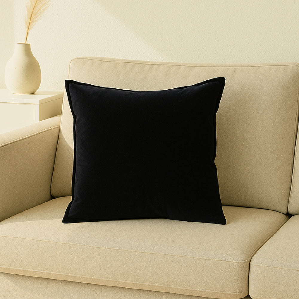 Soft Grey Velvet Pillow Cover 18x18