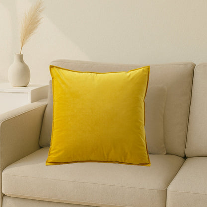 Soft Grey Velvet Pillow Cover 18x18