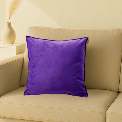 Soft Grey Velvet Pillow Cover 18x18