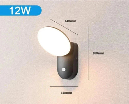 Bright Outdoor Motion Sensor LED Porch Light