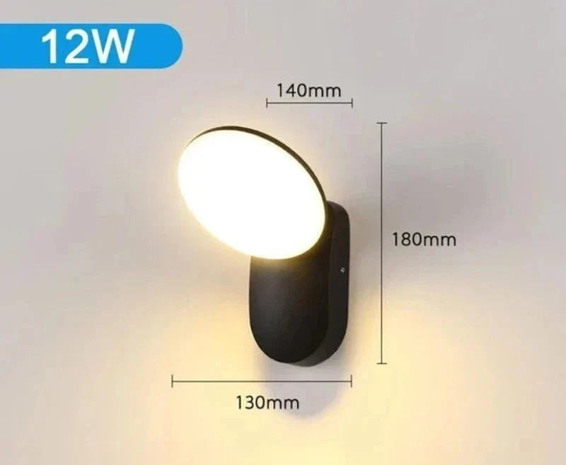 Bright Outdoor Motion Sensor LED Porch Light