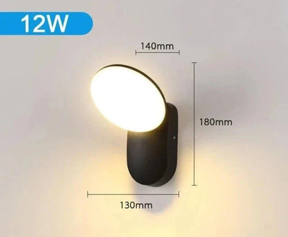Bright Outdoor Motion Sensor LED Porch Light
