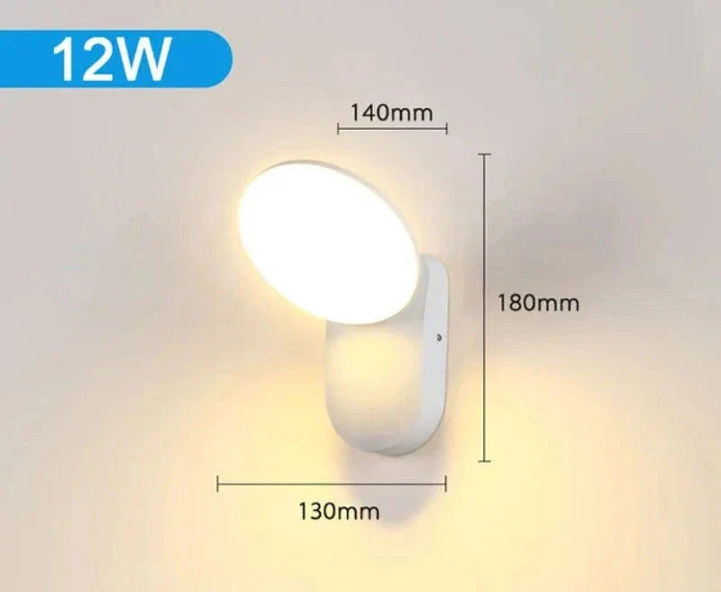 Bright Outdoor Motion Sensor LED Porch Light
