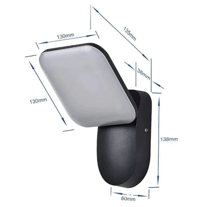 Bright Outdoor Motion Sensor LED Porch Light