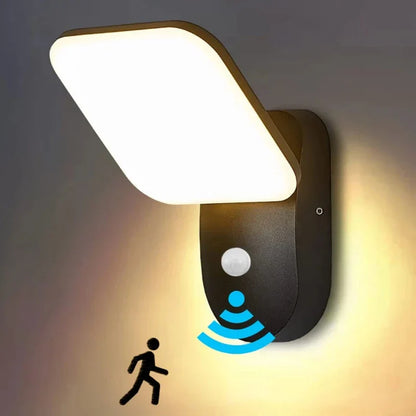 Bright Outdoor Motion Sensor LED Porch Light