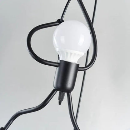 Vintage Metal Superhero Ceiling Lamp