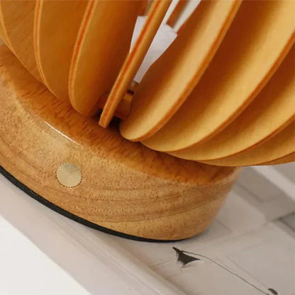 Flexible Wooden Desk Lamp