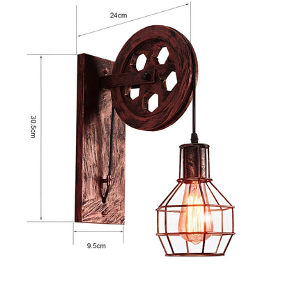 Modern Industrial Style LED Wall Light