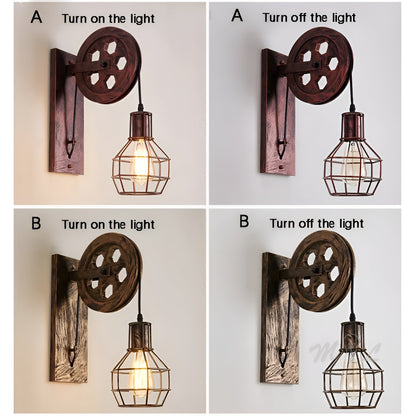 Modern Industrial Style LED Wall Light