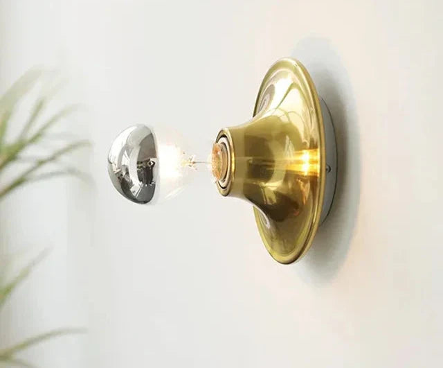 Classic Wall Light with Bulb - Traditional Indoor Spotlight