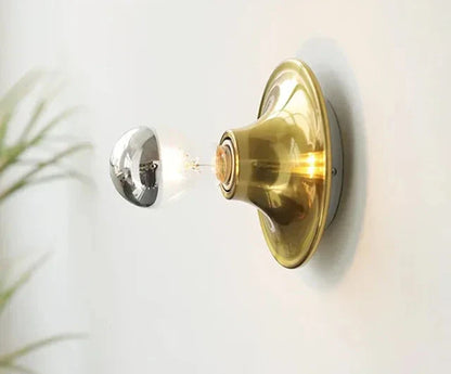 Classic Wall Light with Bulb - Traditional Indoor Spotlight